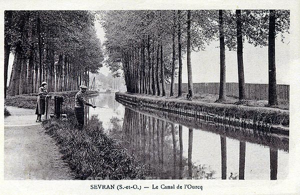 Sevran (S.-et-O.). - Le Canal de l'Ourcq